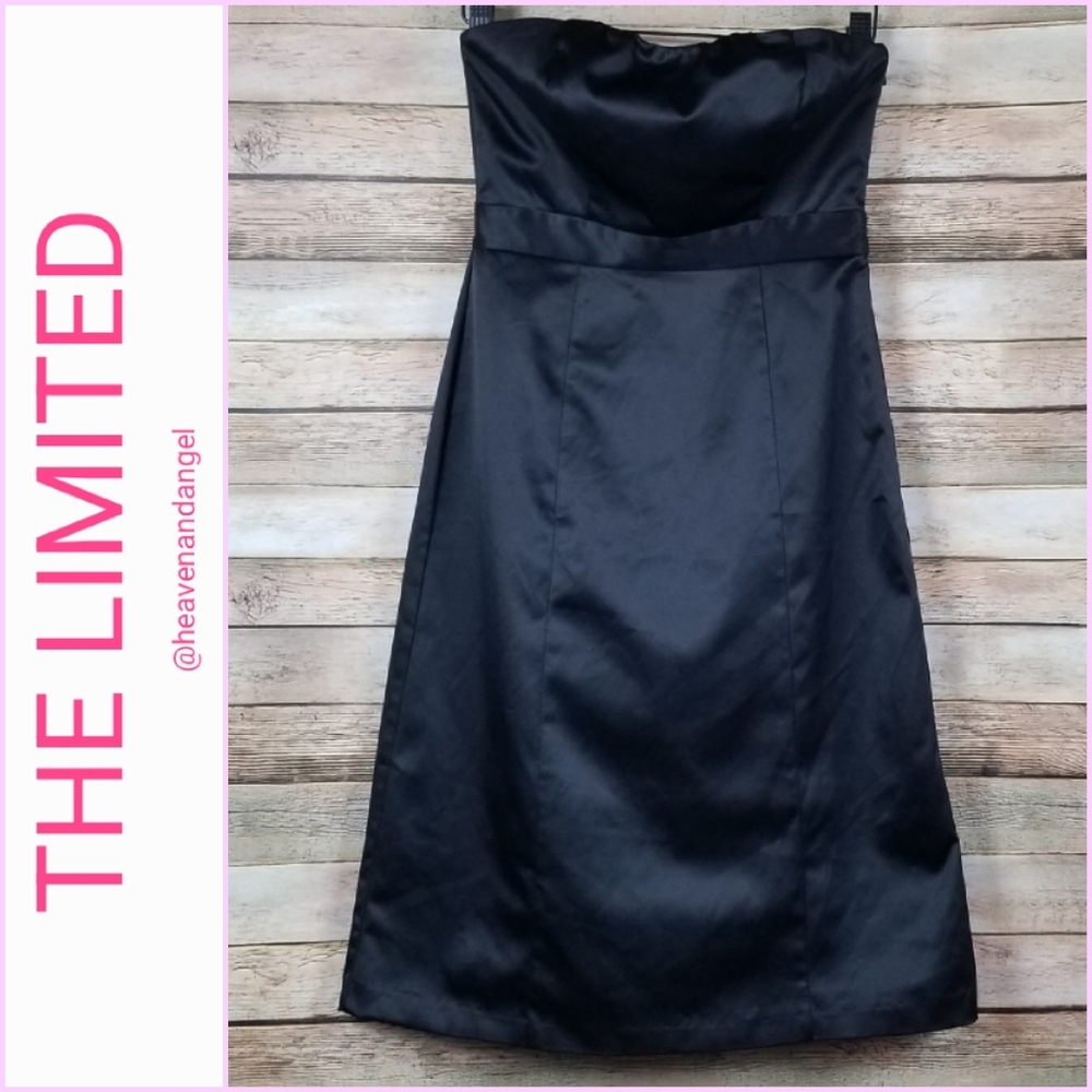 NEW The Limited LBD Black Strapless Dress